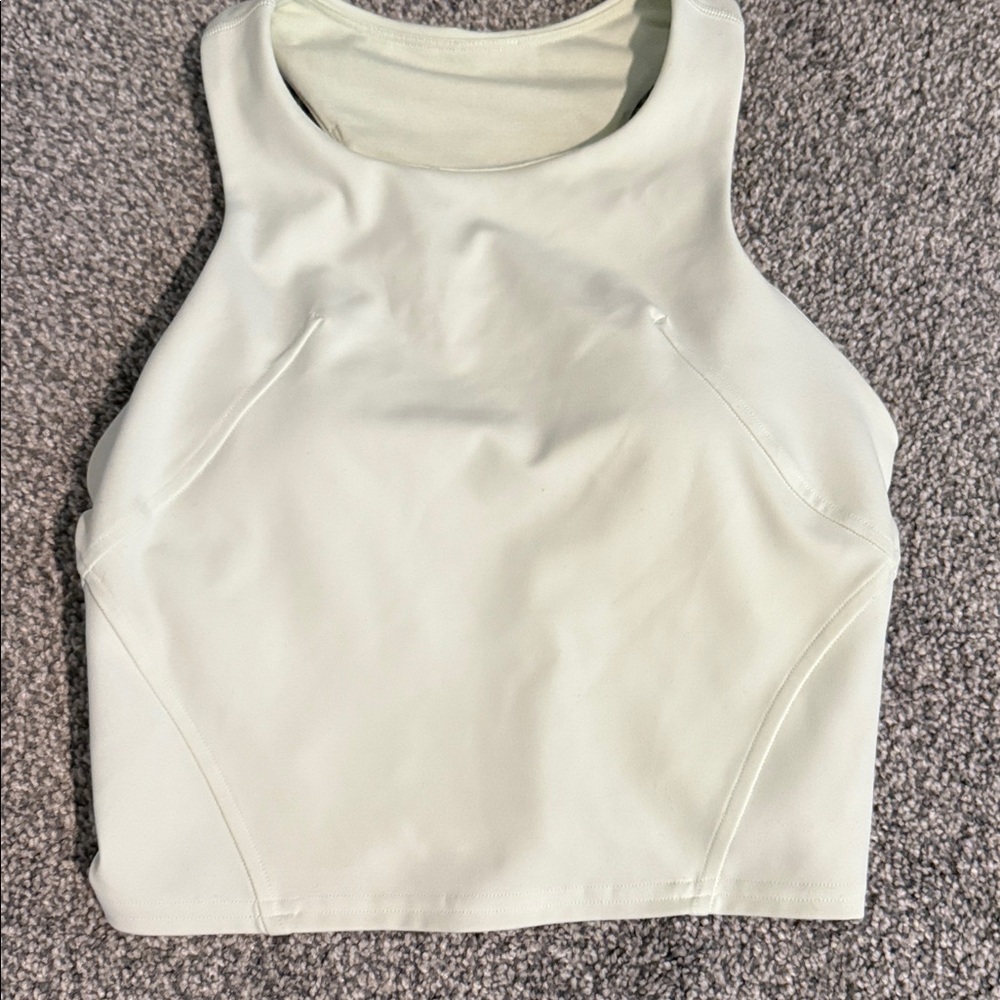 Lululemon Athletica Light Cream Tank Top